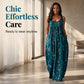 Best-seller de l'été 🔥👗 Robe longue sans manches avec poches latérales – Une silhouette fluide pour des journées décontractées
