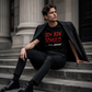 🔥 T-Shirt Noir Homme Slogan Allemand Humoristique – Respirant
