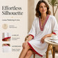 Women's V-Neck Loose Cotton Linen Dress