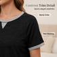 Women's Casual Top and Shorts Set