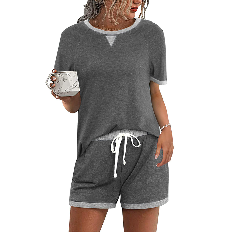 Ensemble décontracté pour femme : haut et short