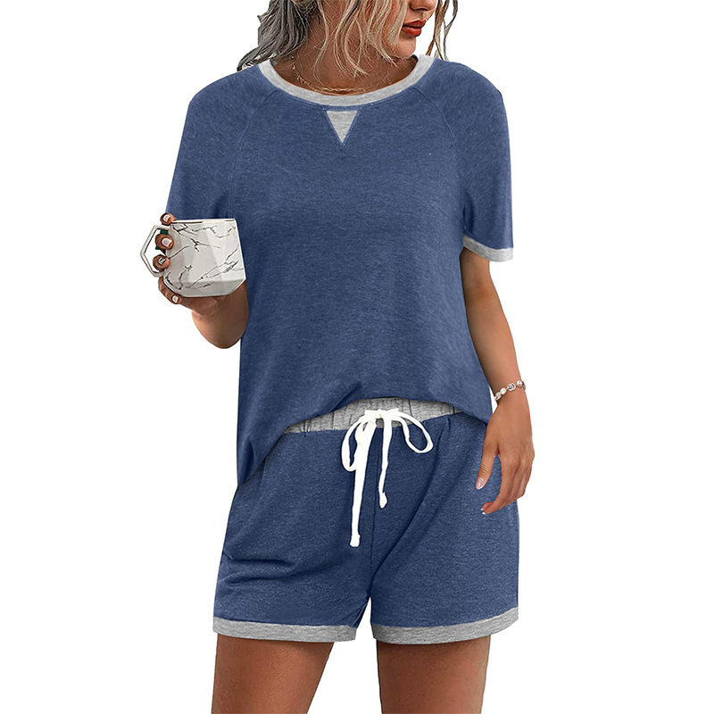 Ensemble décontracté pour femme : haut et short