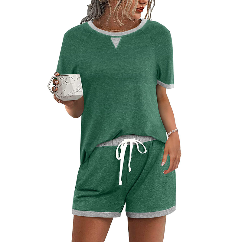 Ensemble décontracté pour femme : haut et short
