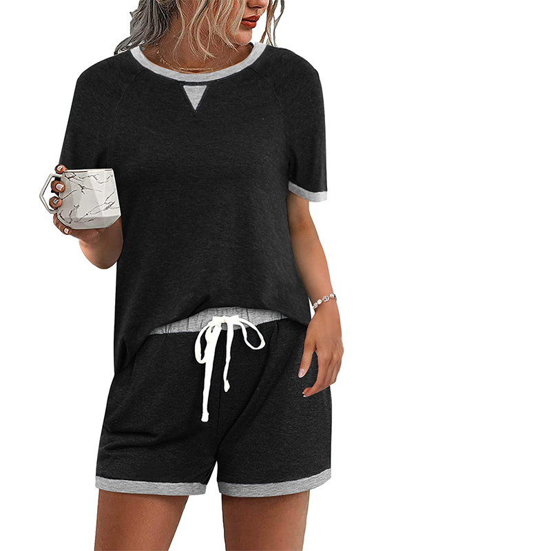 Ensemble décontracté pour femme : haut et short