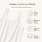 Women's Summer Double Strap Dress with Eyelet Detail