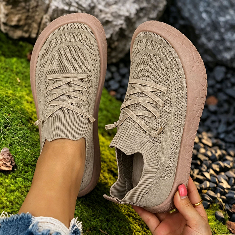 📢📢50% DE RÉDUCTION !! ⏰ Baskets Légères en Maille Respirante – Maille & PVC – Slip-On & Antidérapantes for Femme
