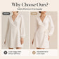 Robe portefeuille unie élégante pour femme