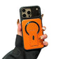 Coque magnétique pour téléphone avec cache-objectif rabattable et support intégré invisible