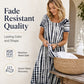 Robe décontractée ample pour femme, imprimé tie-dye