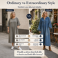 Robe longue en jean à manches lanternes pour femme