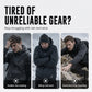 Veste hardshell imperméable et coupe-vent unisexe, capuchon intégré, plusieurs poches zippées, tissu extérieur résistant pour usage quotidien 🔥 - 40 % 🍃 coupe fonctionnelle pour tous les styles