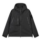 Veste hardshell imperméable et coupe-vent unisexe, capuchon intégré, plusieurs poches zippées, tissu extérieur résistant pour usage quotidien 🔥 - 40 % 🍃 coupe fonctionnelle pour tous les styles