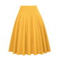 Jupe plissée à taille haute pour femme avec nœud à nouer