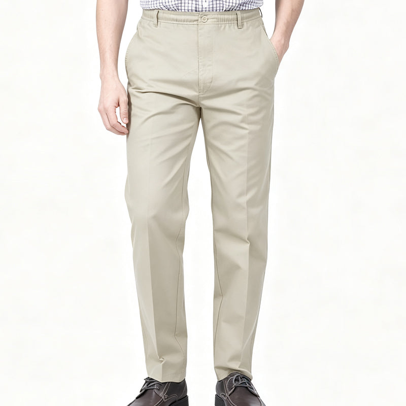 🎉 Soldes 2026 — Plus de 28 400 vendus ! 💞 Pantalon Slim Décontracté pour Homme avec Ceinture Élastique – Confortable 👖