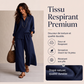 Ensemble chemise à manches longues et pantalon large pour femme