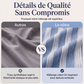 Ensemble décontracté 2 pièces à rayures, col V, coupe ample pour femme