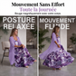 Ensemble robe fluide imprimée pour femme avec cache-maillot
