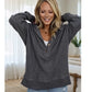 🌿 -50% | Le Hoodie Femme Indispensable – Confort Douillet, Style Décontracté & Facile à Associer ✨