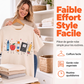 T-shirt à manches courtes à motif mignon pour femme