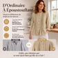 Chemise plissée décontractée à col montant pour femme