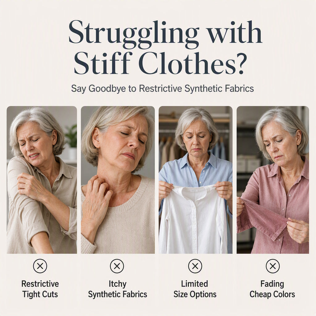 Chemise rétro ample à boutons pour femme