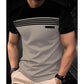 Men's Casual Printed Short Sleeve Crewneck T-Shirt