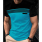Men's Casual Printed Short Sleeve Crewneck T-Shirt