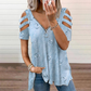 T-shirt à épaules dénudées pour femme