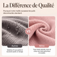 Cardigan en tricot zippé à capuche pour femme