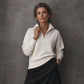 🧥✨ Pull Femme Zippé au Quart – 50% DE RÉDUCTION ! Tissu stretch doux, texture côtelée, coupe décontractée – style sportif au quotidien. 🔥🌸