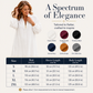 Women's Half-Zip Stand Collar Dress with Lantern Sleeves
