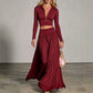 Ensemble top court et jupe longue pour femme