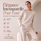 Pull en maille torsadée à col rond pour femme