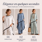 Ensemble tunique décontractée et pantalon large pour femmes