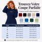 Ensemble 2 pièces en maille côtelée pour femme