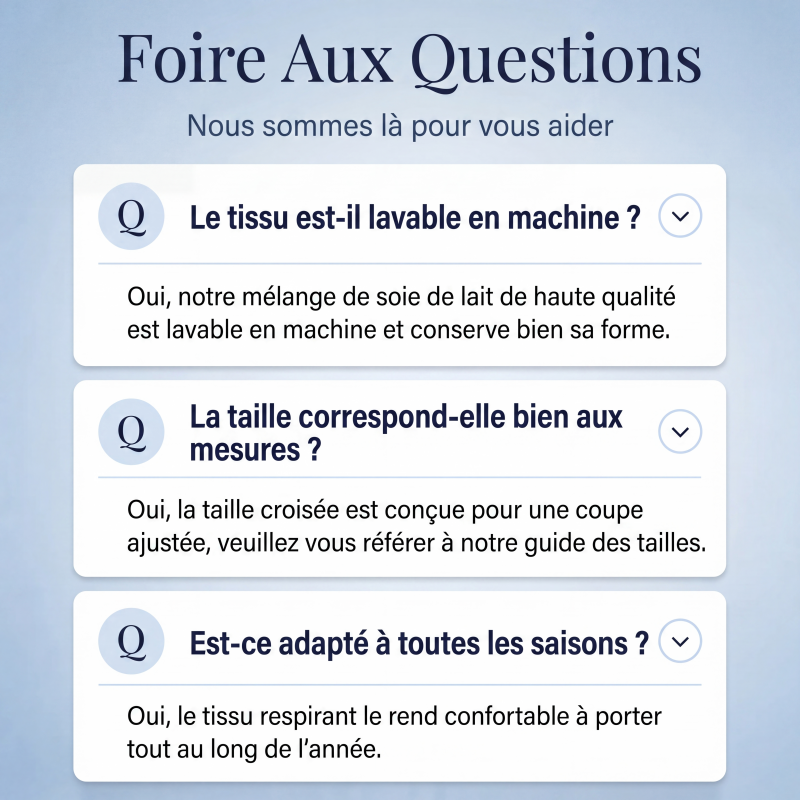 Robe midi élégante à col V pour femme