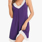 👗🌸 Chemise de nuit élégante en dentelle – col V, bordure en dentelle ajourée, coton respirant. -50 % DE RÉDUCTION ! 🔥