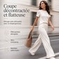 Ensemble 2 pièces pour femme : haut et pantalon large