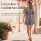 🌸 OFFRE LIMITÉE –50% ! ✨Combinaison de vacances décontractée pour femme