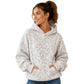 🌸 OFFRE LIMITÉE –50% ! ✨ Sweat à capuche léopard pour femme