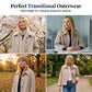 🌸 Veste courte à simple boutonnage pour femme 💫 Veste chic et décontractée