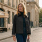 🌸 Veste courte à simple boutonnage pour femme 💫 Veste chic et décontractée
