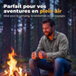 Chemise en denim délavé rétro pour homme