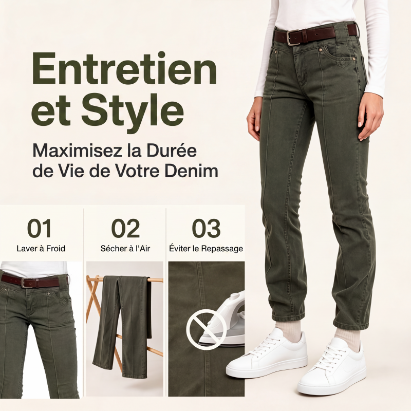 Jeans slim extensibles chics pour femmes