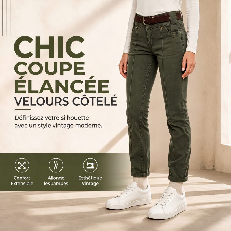 Jeans slim extensibles chics pour femmes
