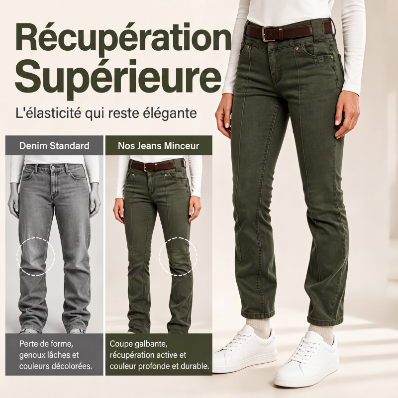 Jeans slim extensibles chics pour femmes