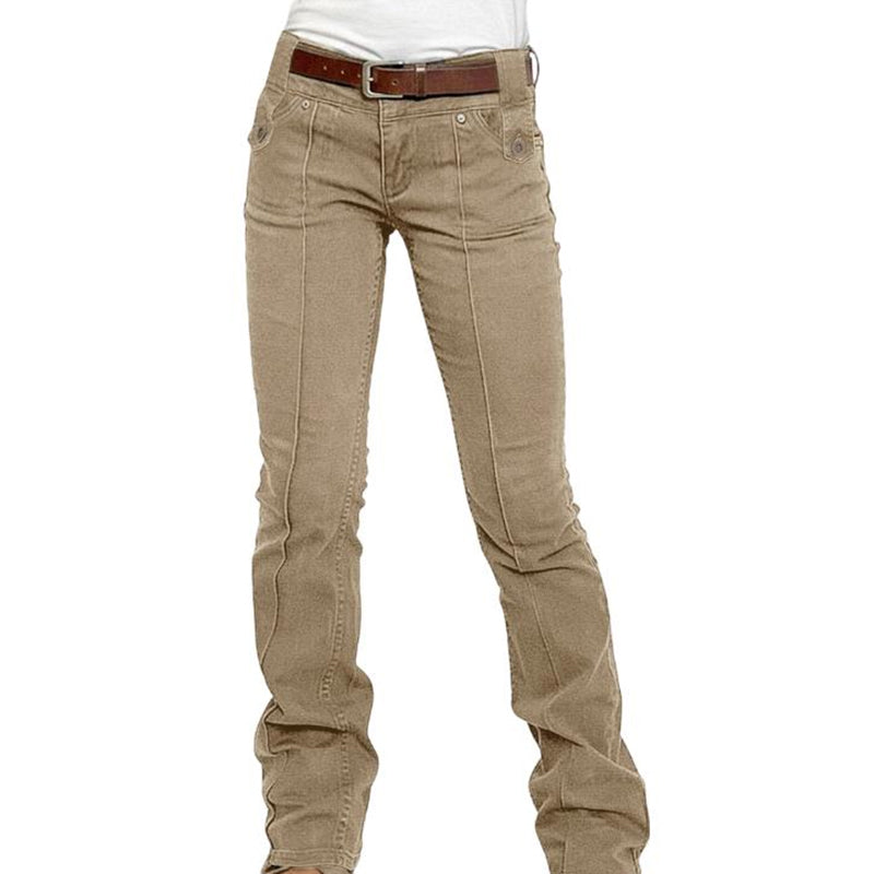 Jeans slim extensibles chics pour femmes