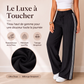 Pantalon large à cordon pour femme