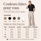 Pantalon homme coupe droite infroissable
