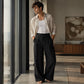 Pantalon homme coupe droite infroissable